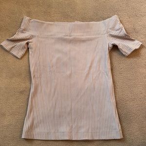 Aritzia Wilfred Off the Shoulder Top